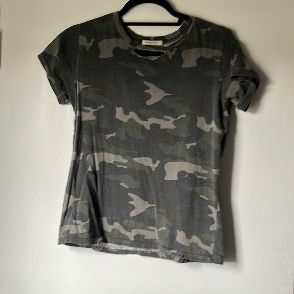 RAGDOLL distressed camo tee - Picture 1 of 1